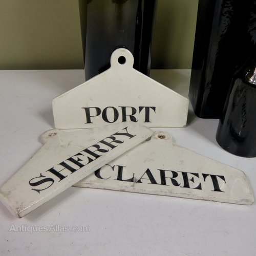 Antiques Atlas Three 19th C Wine Bin Labels