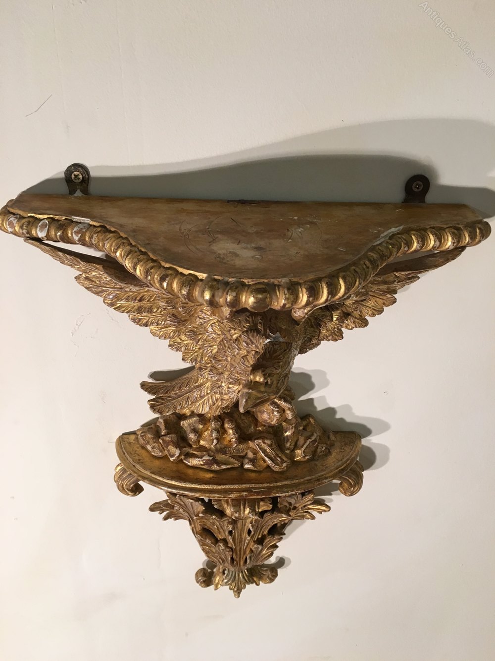 Gilt Wood Wall Bracket Antiques Atlas