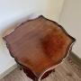Mahogany occasional table  occasional table with drawer
