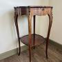 Mahogany Two Tier Occasional Table 