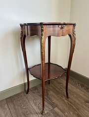 Mahogany Two Tier Occasional Table 