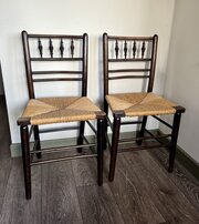 Pair Sussex Chairs 