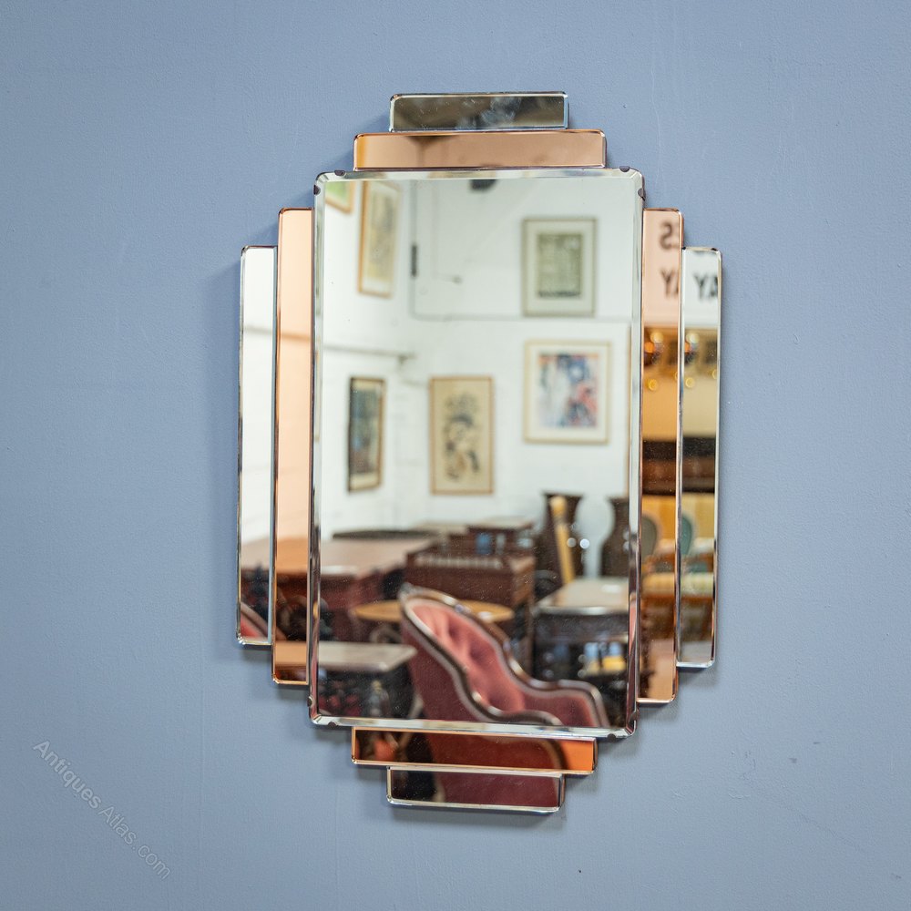 Antiques Atlas Art Deco Wall Mirror