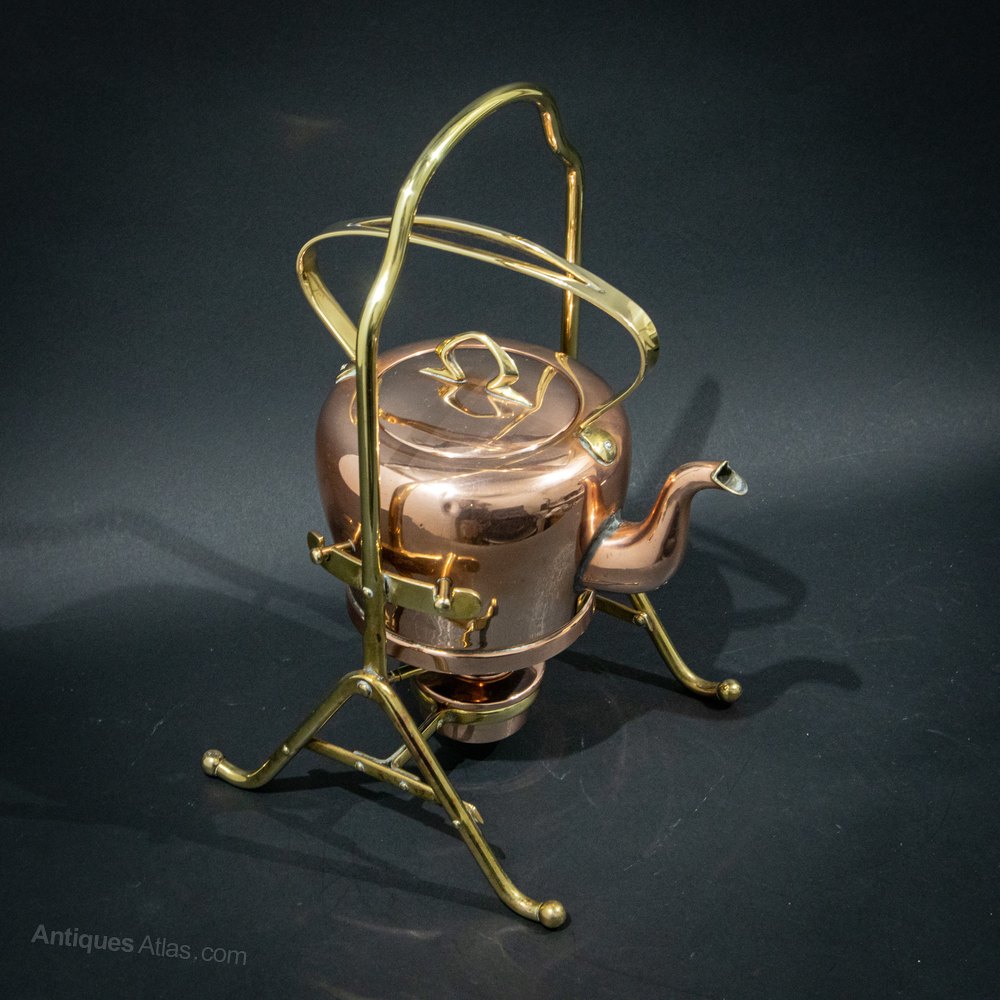 Antiques Atlas Arts And Crafts Copper Kettle And Stand