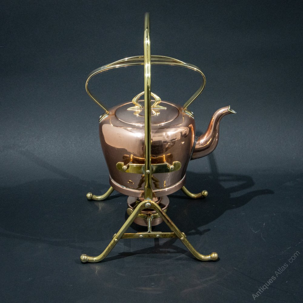 Antiques Atlas Arts And Crafts Copper Kettle And Stand