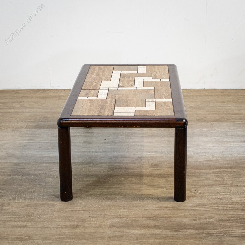 Antiques Atlas - Danish Tiled Coffee Table