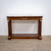 Early 19th Century Empire Mahogany Console Table