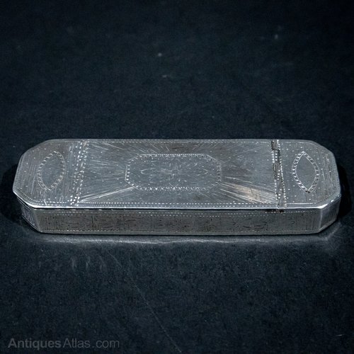 Antiques Atlas - George III Sterling Silver Toothpick Box