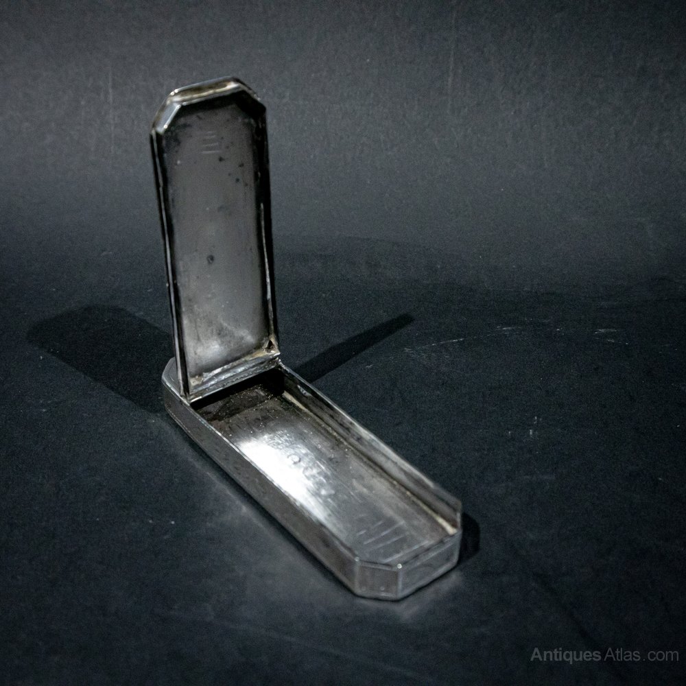 Antiques Atlas - George III Sterling Silver Toothpick Box