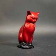 Royal Doulton Flambe Cat
