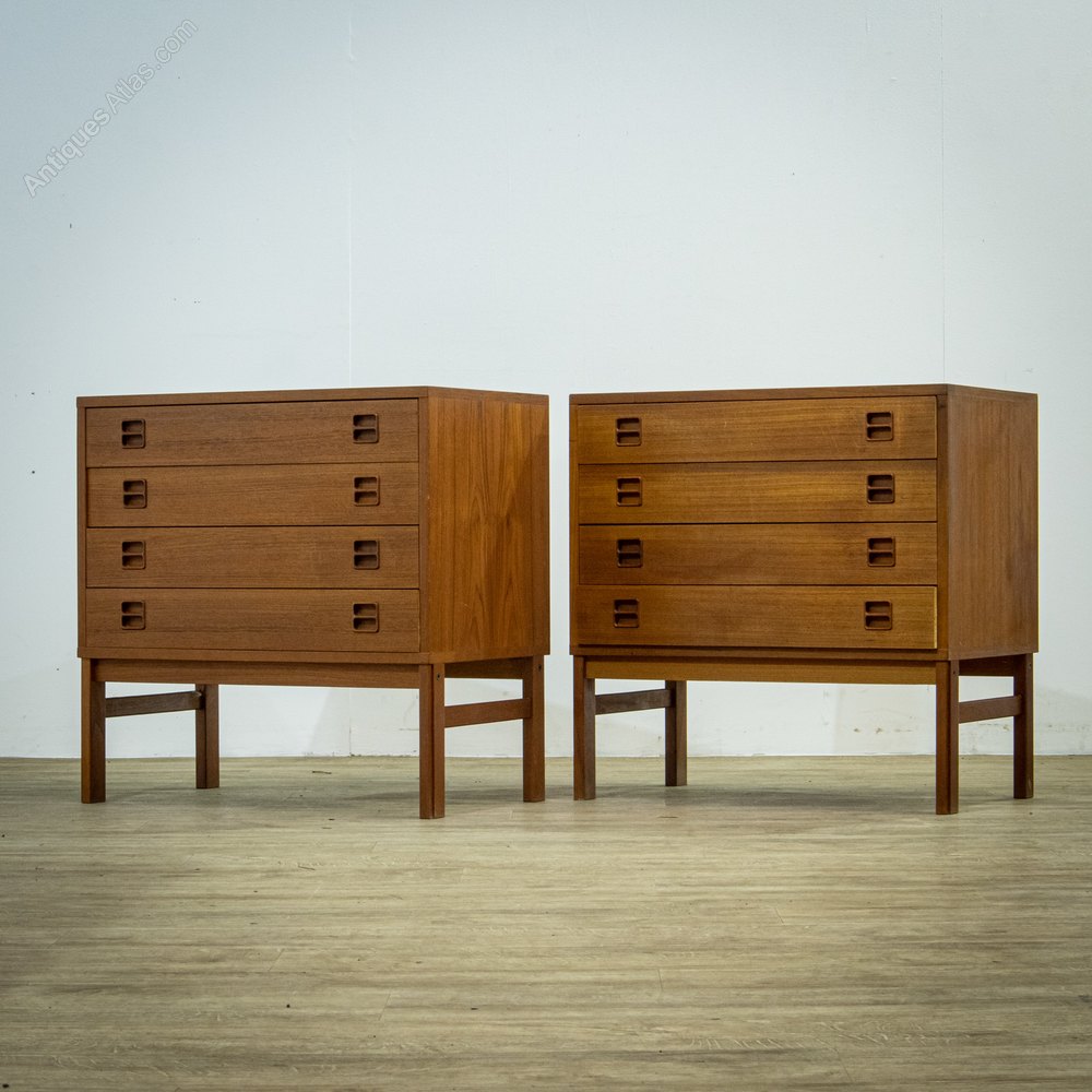 Taurus Drawers Antiques Atlas - Scandinavian Teak Drawer Unit – 2 Available
