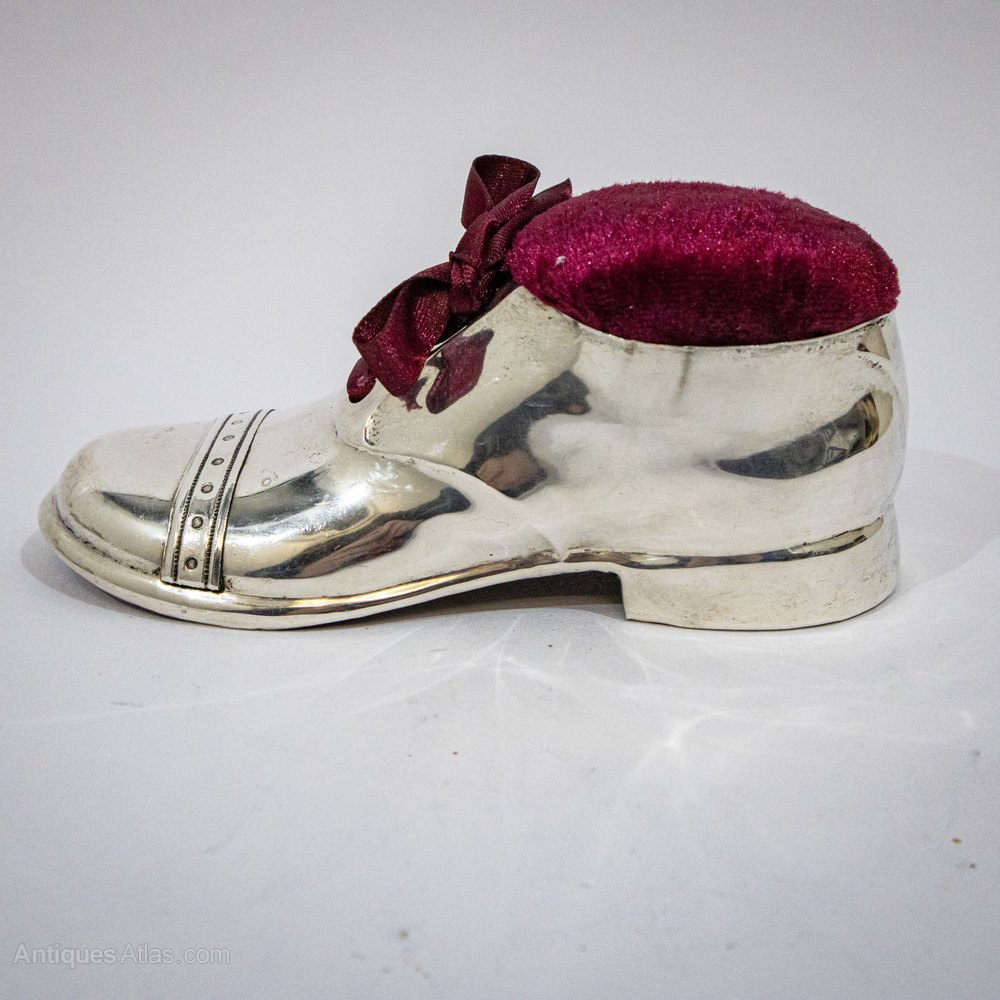 Antiques Atlas Silver Shoe Pin Cushion