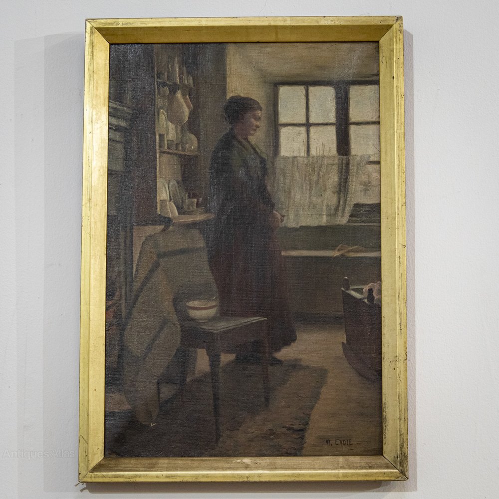 Antiques Atlas St Ives School Oil Painting By William Eadie