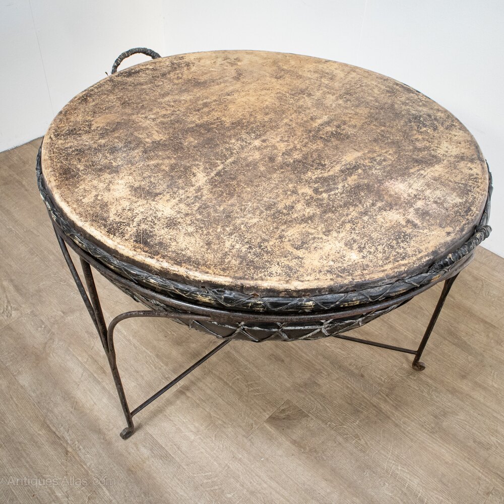 Antiques Atlas Unusual Large Kettle Drum