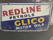 Enamel Petroleum And Oil Sign