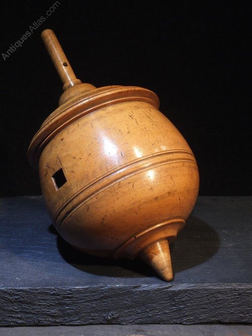 Antiques Atlas Boxwood Spinning Top