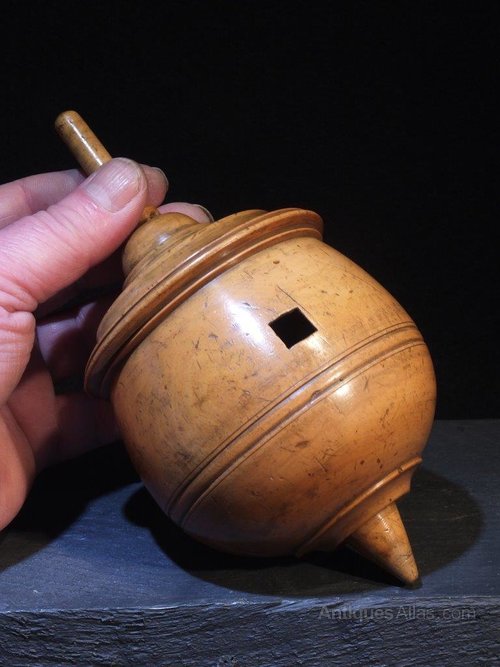 Antiques Atlas Boxwood Spinning Top