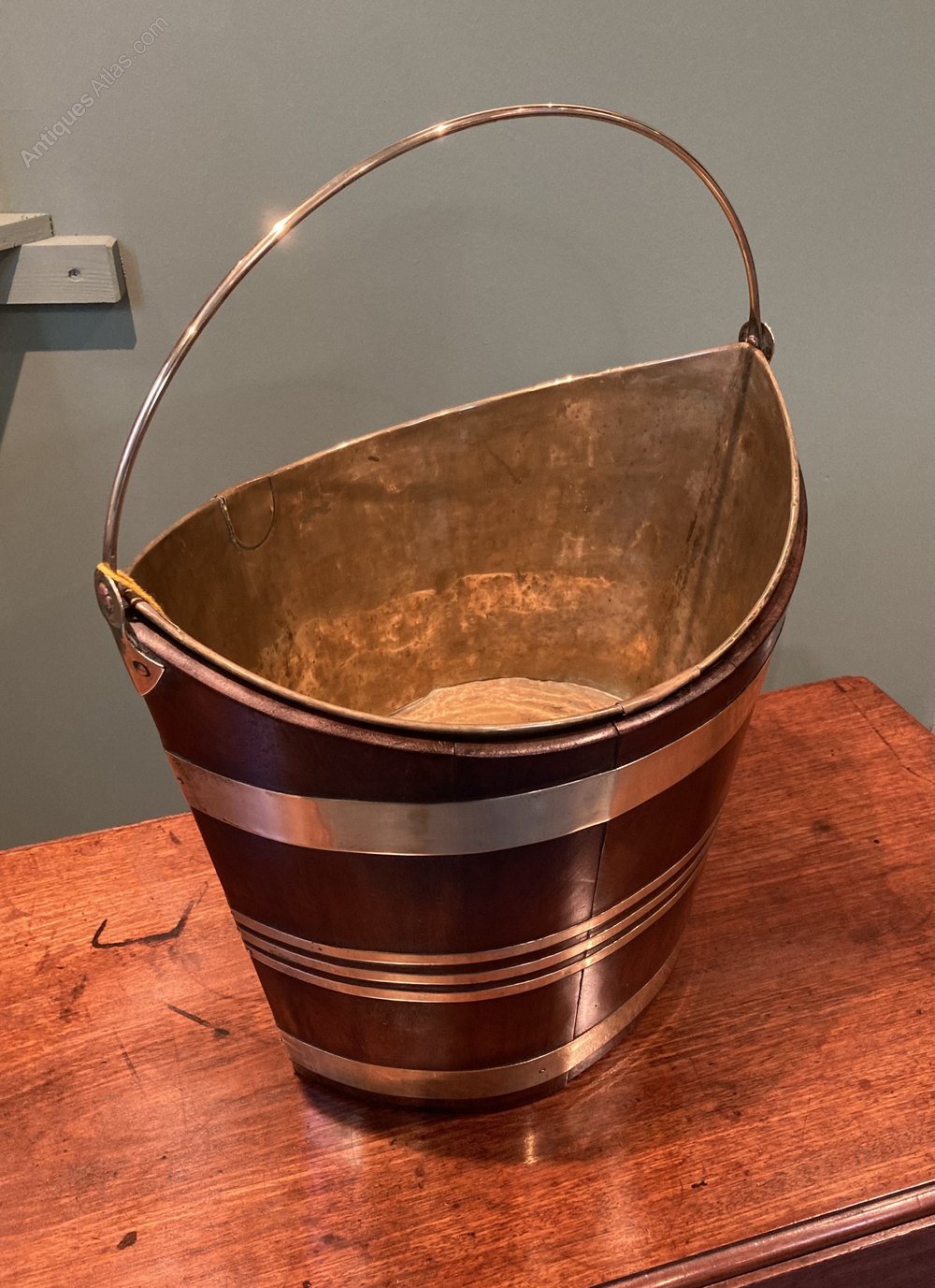 Antiques Atlas Mahogany Oyster Bucket