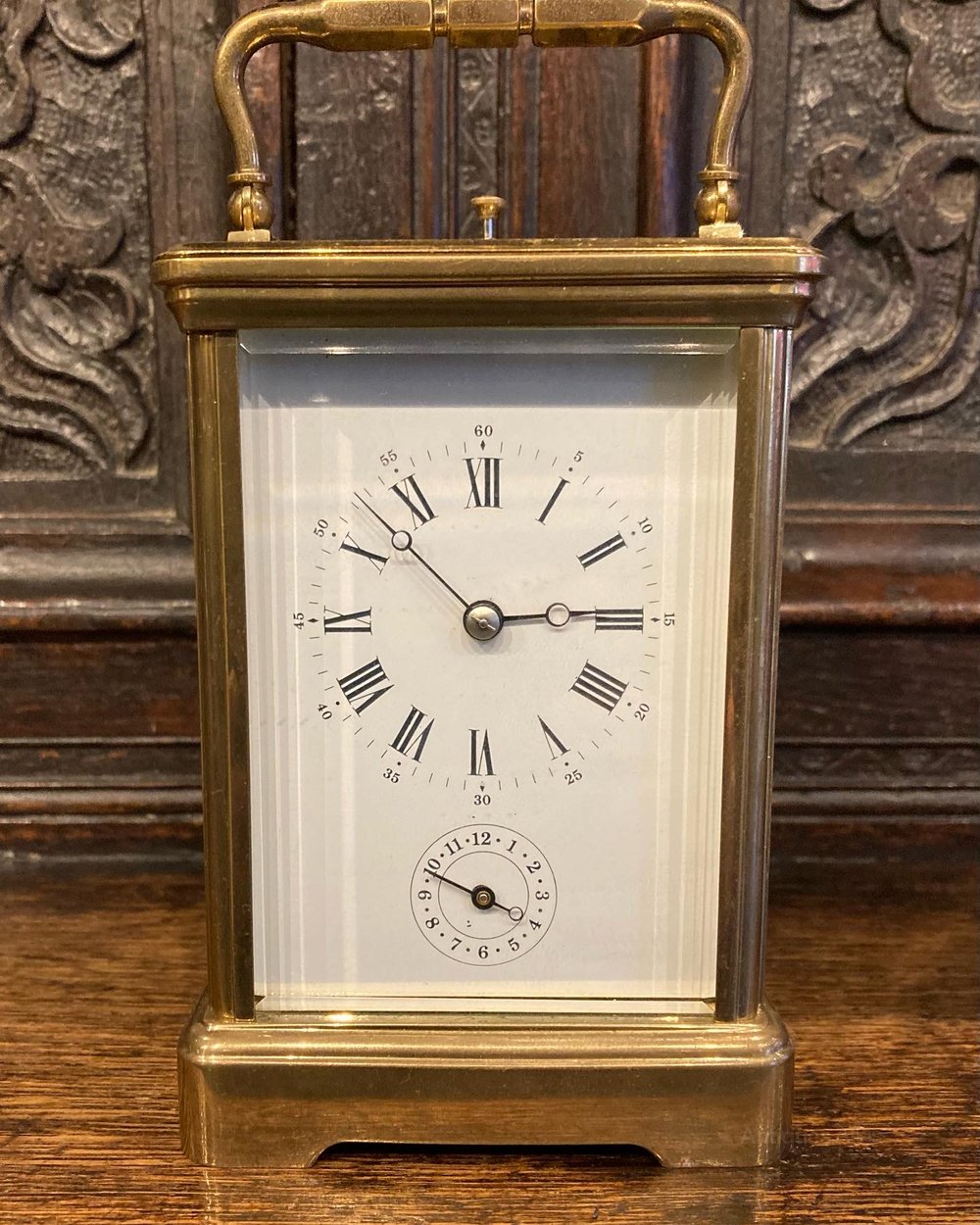 Antiques Atlas L Epee Brass Carriage Clock