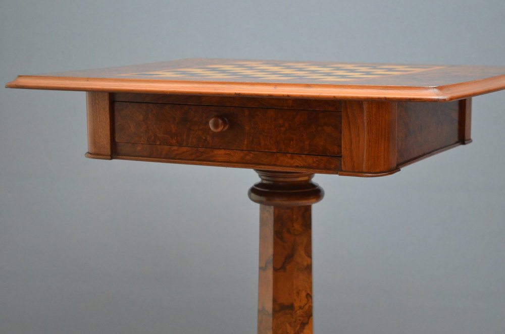 Fine Early Victorian Games Table Antiques Atlas