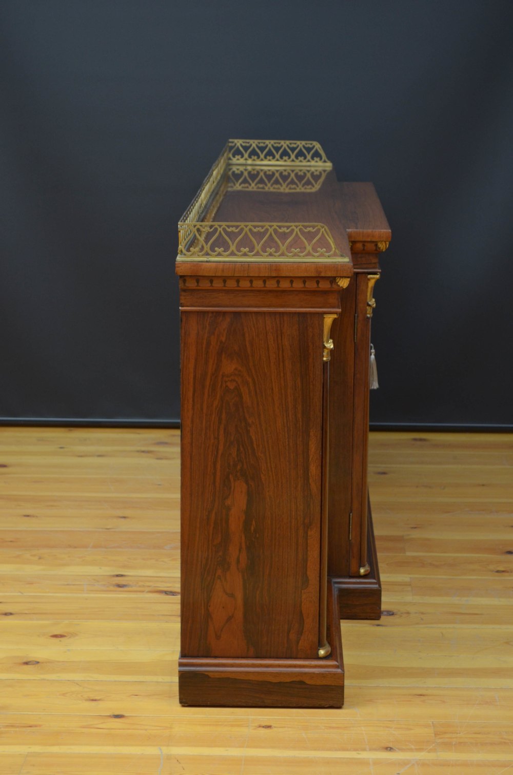 Regency Rosewood Sideboard Bookcase Antiques Atlas