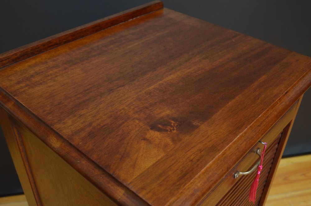 Tambour Front Mahogany Filing Antiques Atlas