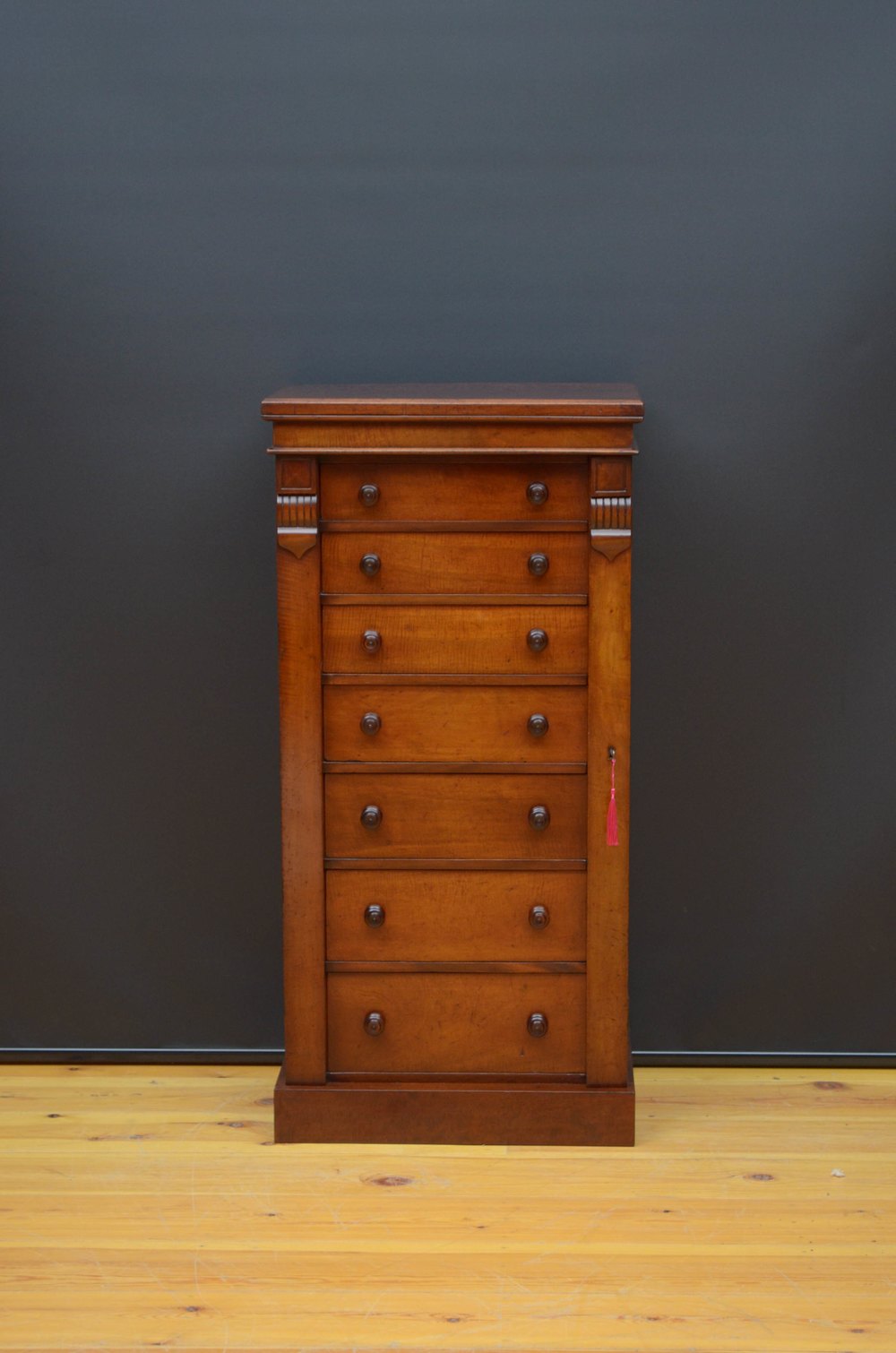 Victorian Mahogany Wellington Chest Antiques Atlas