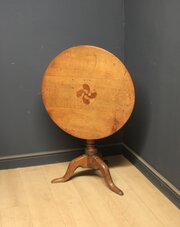 Antique Georgian Oak Occasional Table