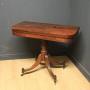 Antique Regency Mahogany Tea Side Table