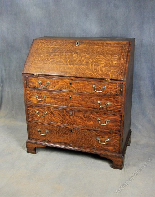 George III Oak Bureau