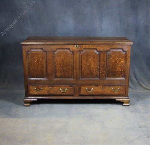 George II Oak Mule Chest