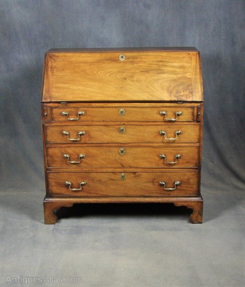 Georgian Mahogany Bureau