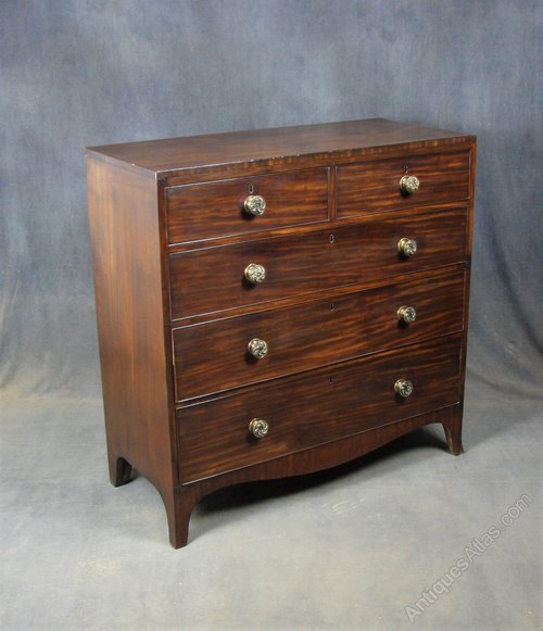 Georgian Mahogany Chest of Drawers