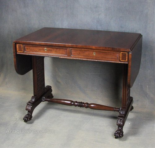 Regency Mahogany Sofa Table