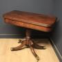 Regency Mahogany Tea Table