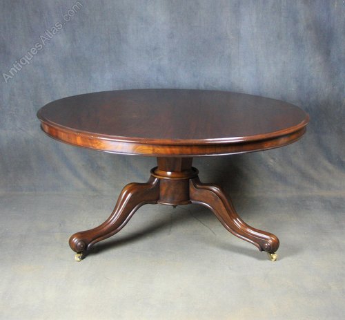 Victorian Mahogany Breakfast / Dining Table
