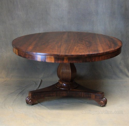 William IV Rosewood Dining / Breakfast Table