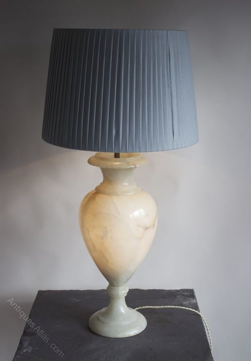 Antiques Atlas Alabaster Table Lamp