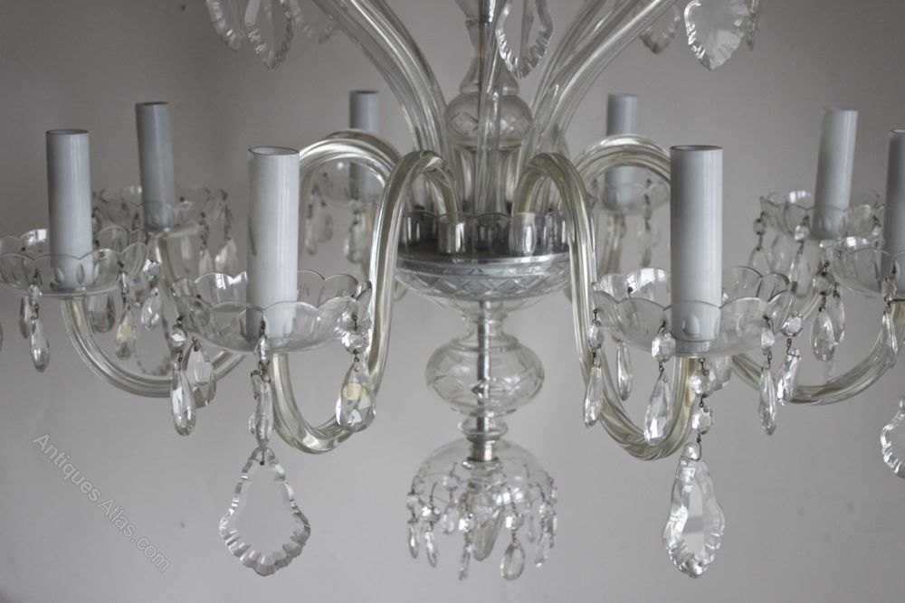 Antiques Atlas Bohemian Crystal Chandelier Mid 20th C Photos Bohemian Crystal Chandelier Mid 20th C Antique