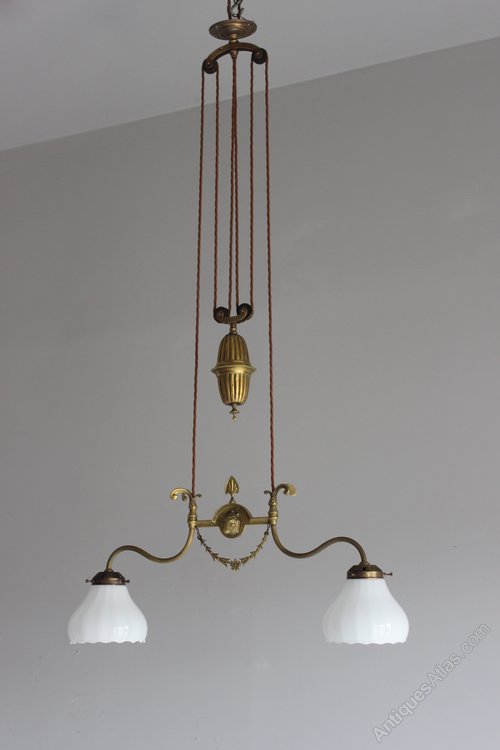 Antiques Atlas English Rise And Fall Twin Branch Light C1910