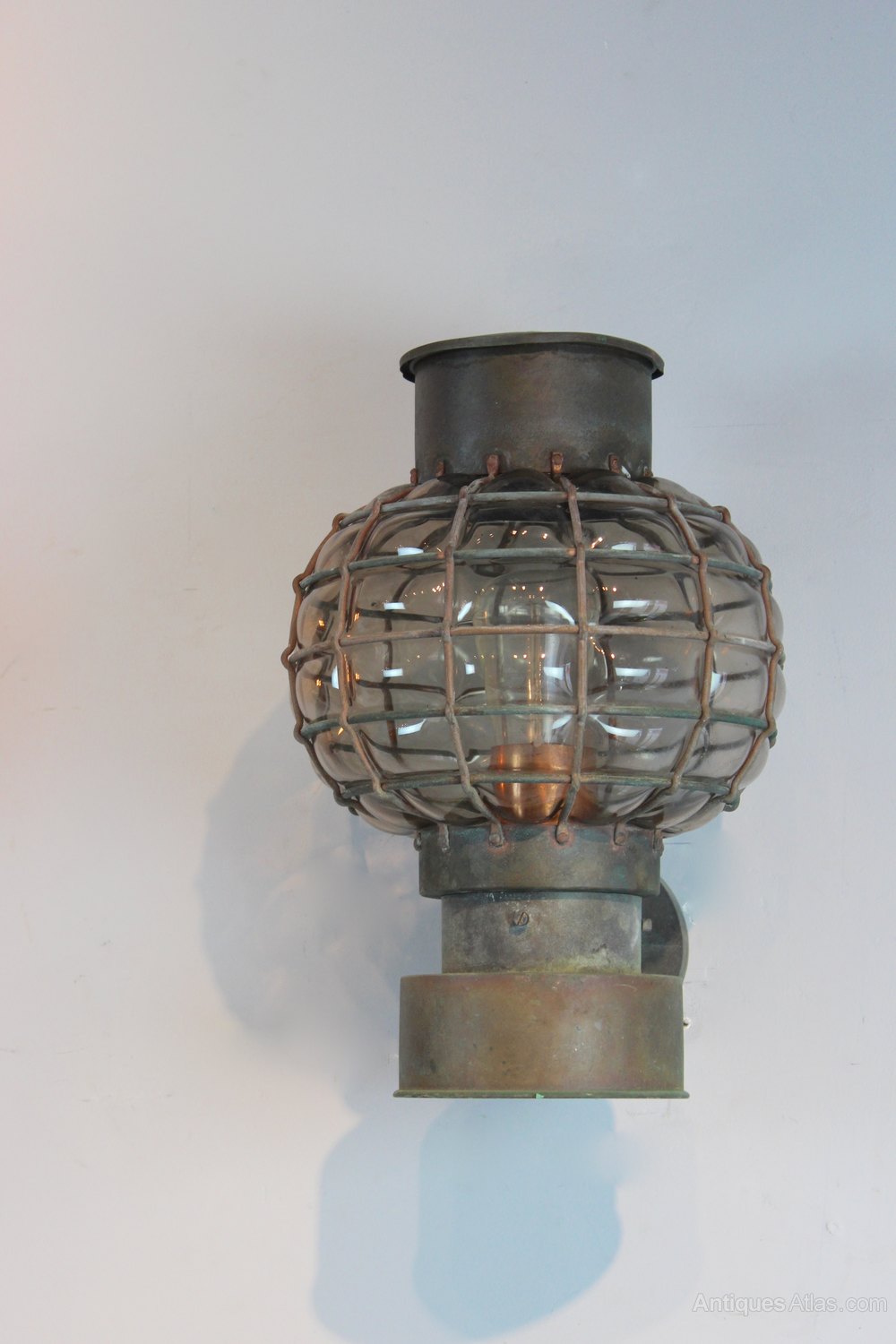 Antiques Atlas Pair Of Outside Nautical Wall Lanterns