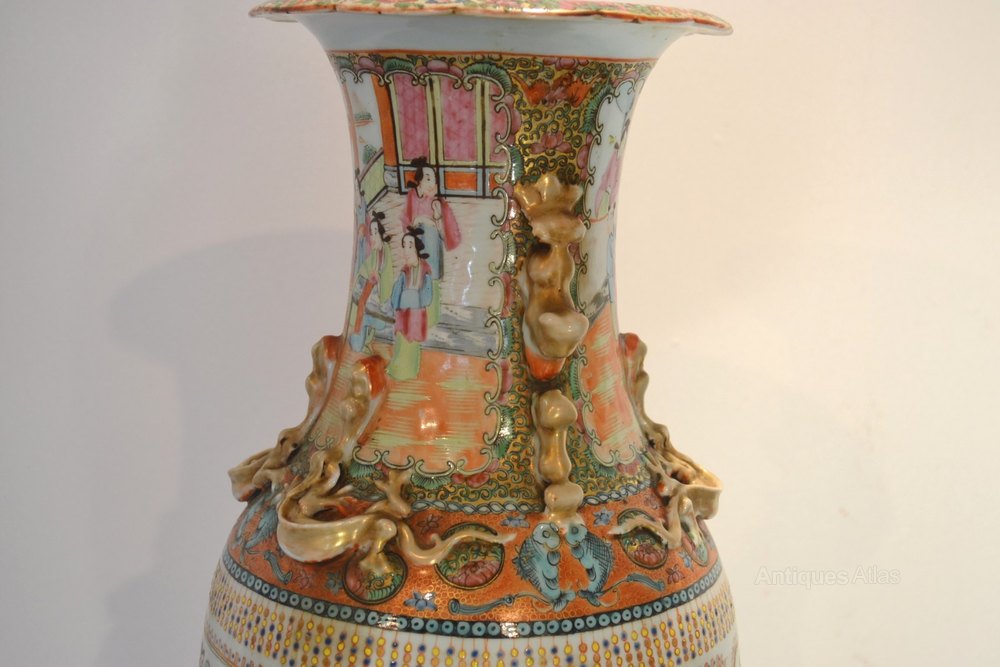 Antiques Atlas Chinese Porcelain Vase Canton Guangzhou
