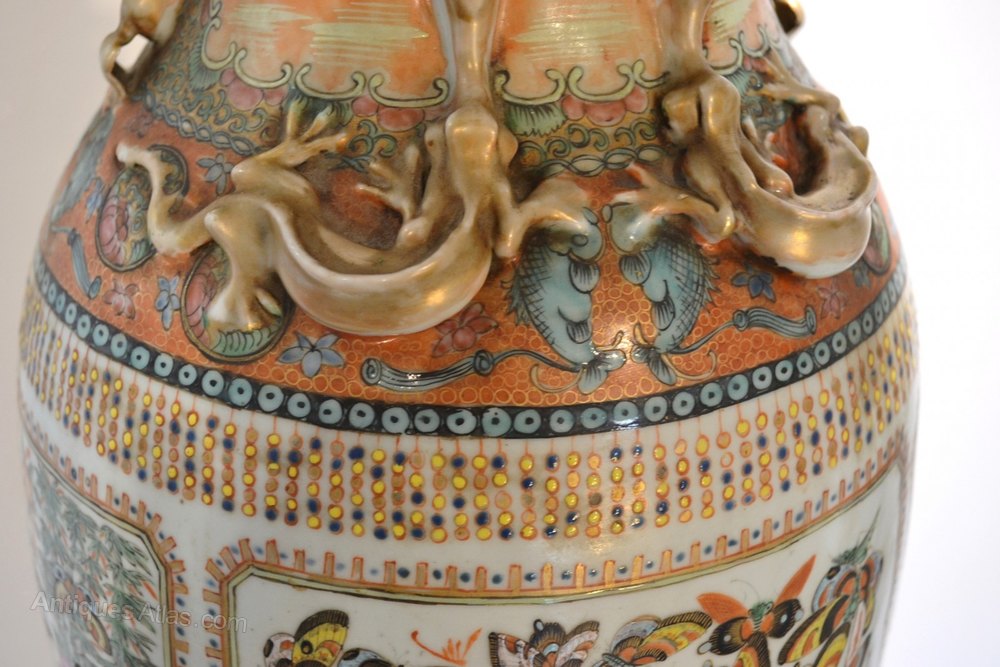 Antiques Atlas Chinese Porcelain Vase Canton Guangzhou