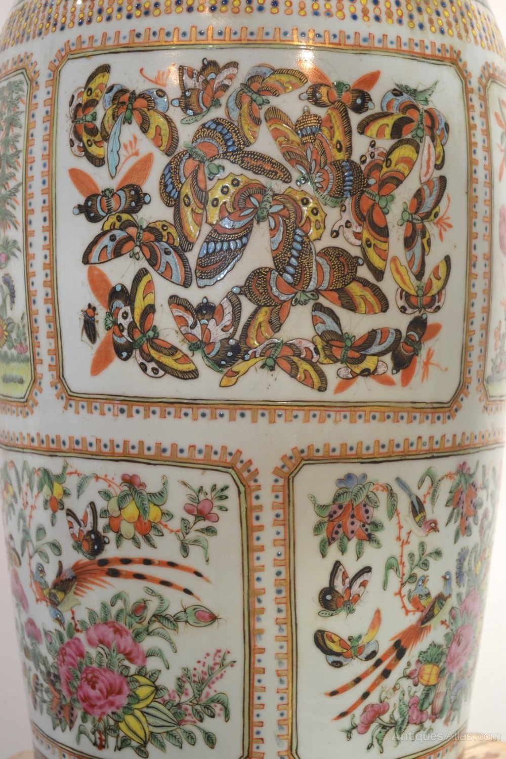 Antiques Atlas Chinese Porcelain Vase Canton Guangzhou