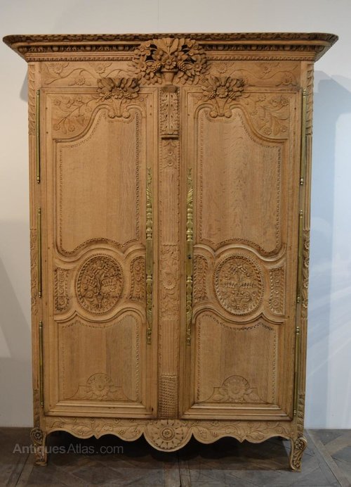 French Normandy Wardrobe Oak Antiques Atlas