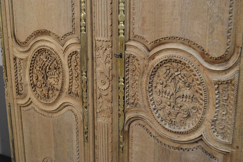 French Normandy Wardrobe Oak Antiques Atlas