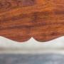 mahogany side table