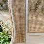Headboard  Caned headboard
