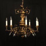 Florentine 16 Light Giltwood Chandelier