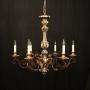 Florentine 6 Light Polychrome Antique Chandelier